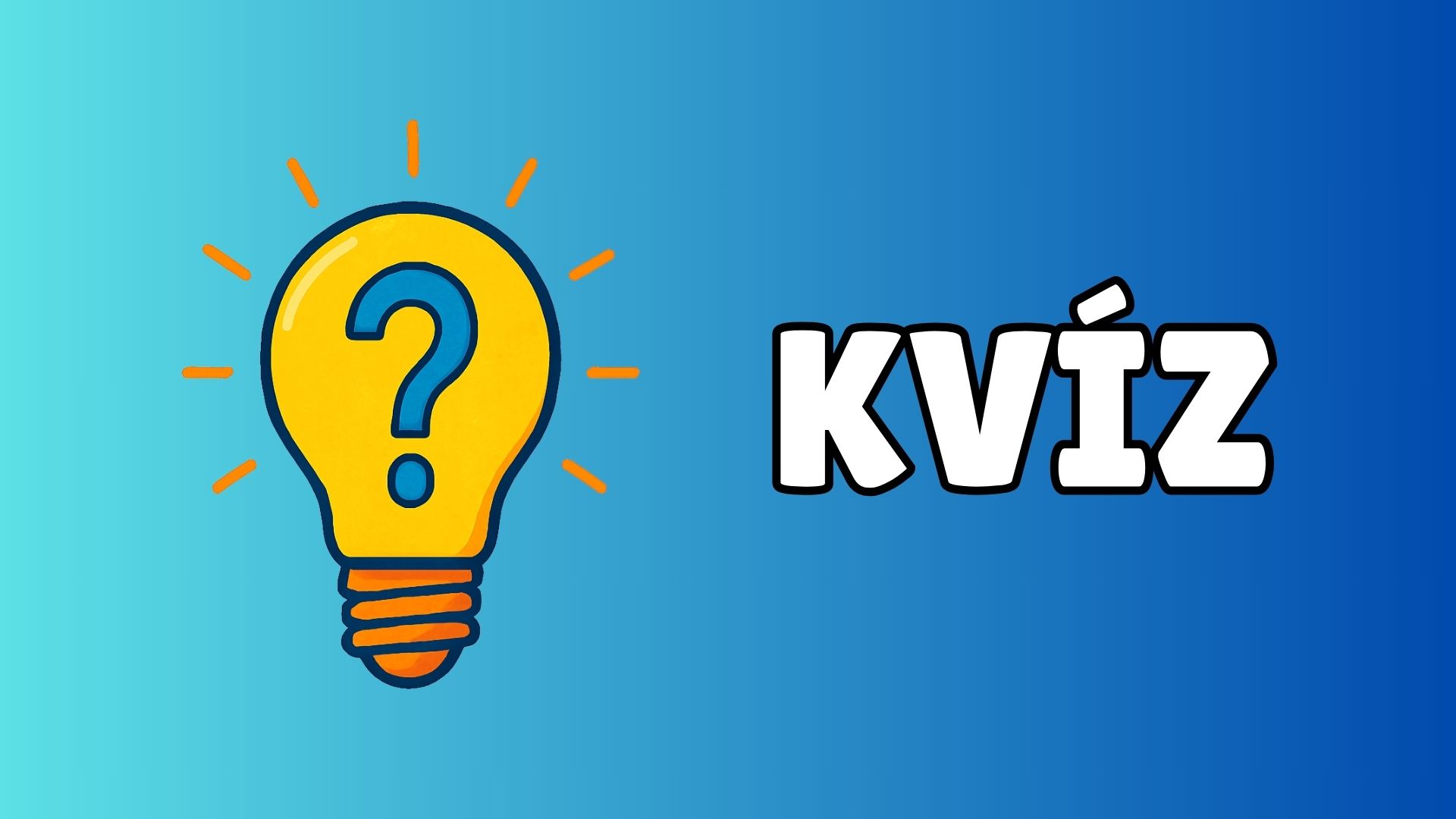 kvíz