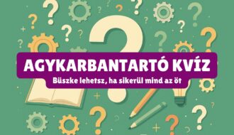 Agyfrissítő kihívás