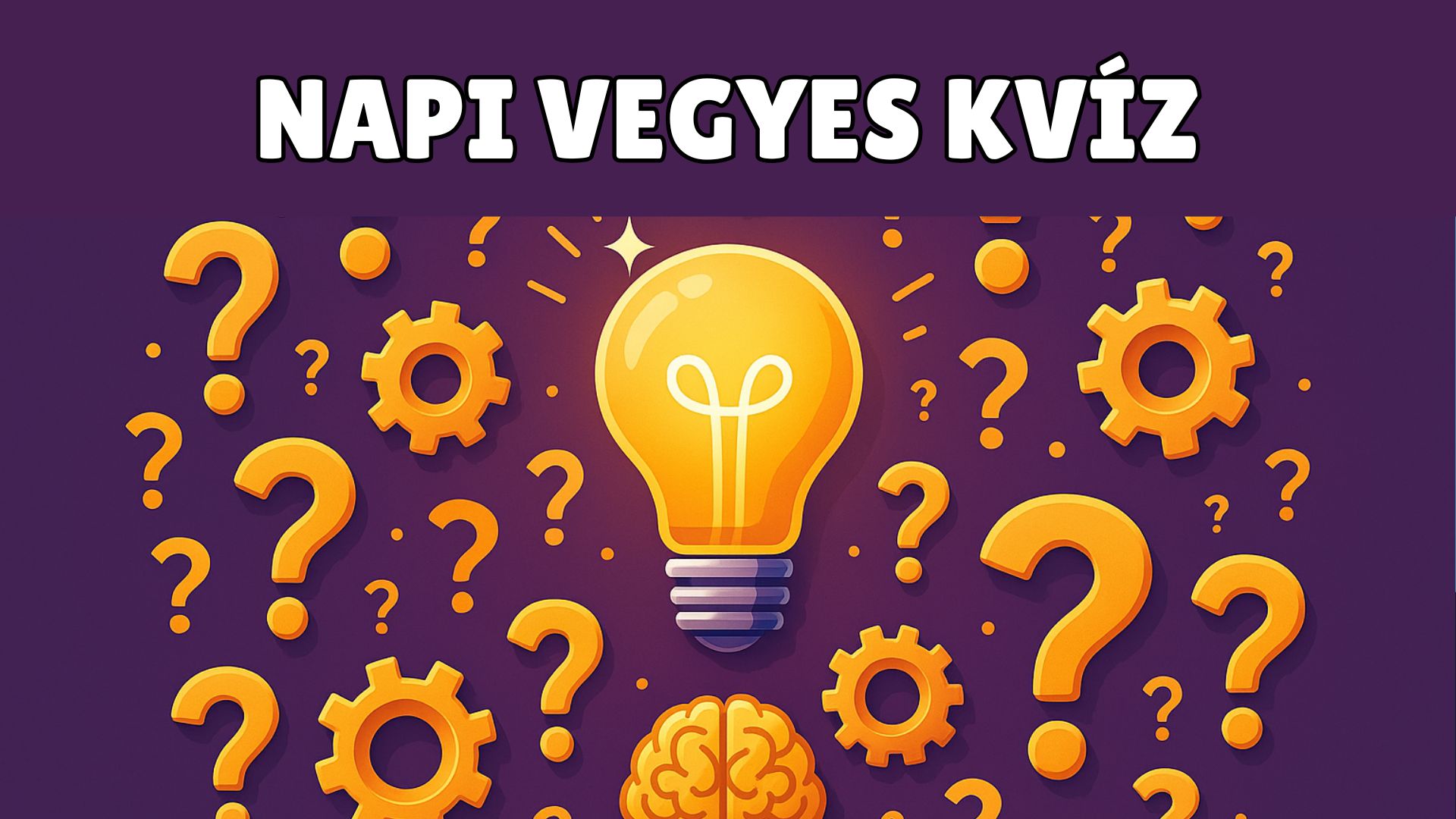 Napi vegyes kvíz