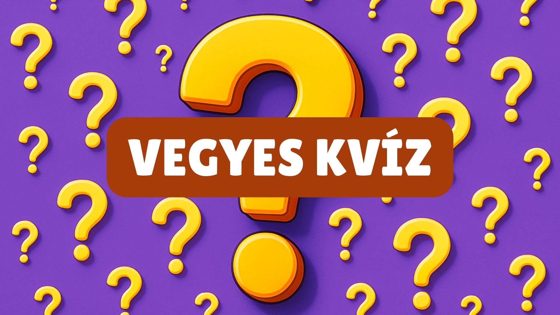 Vegyes kvíz